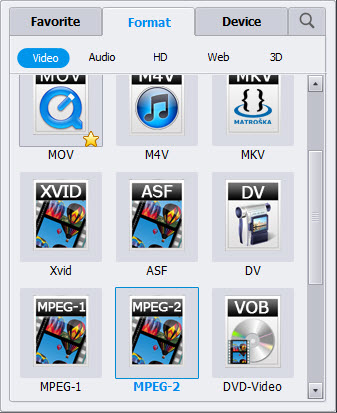 VOB to MP4 converter